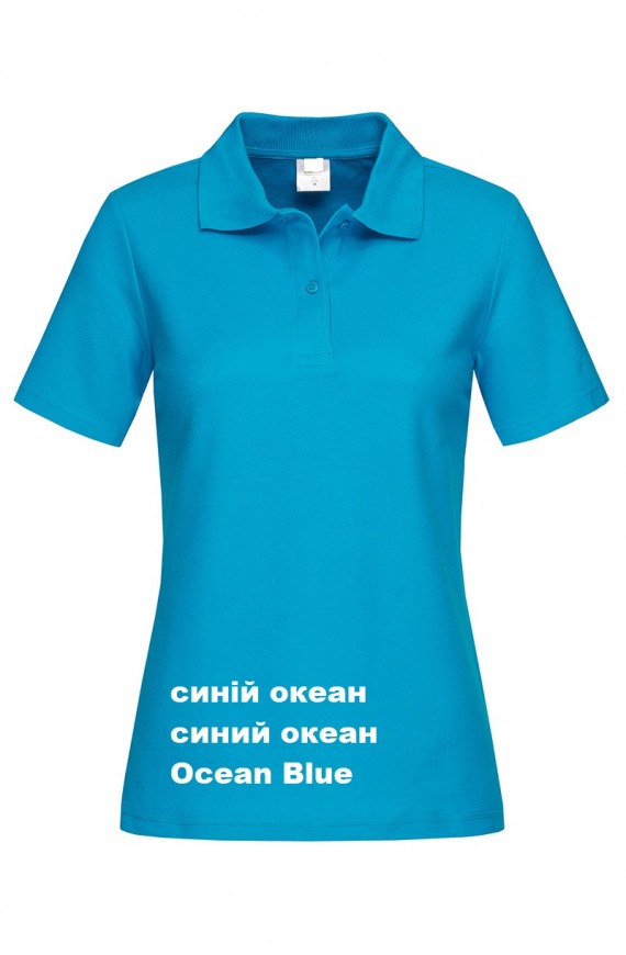 футболка поло жіноча