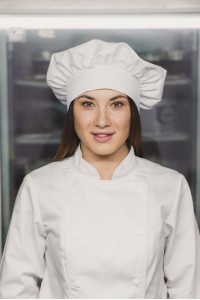 Берет кухарський ГАІТІ, білий 