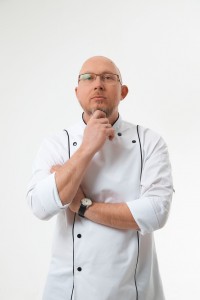 Чоловічий кухарський кітель БАСС, білий