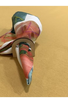  Napkin with a print of "Tropical leaves" made of water-repellent fabric